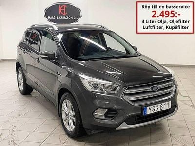 Begagnad Ford Kuga Titanium 150 HK (110 kW) 2018 Grå SUV