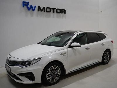 Begagnad Kia Optima 205 HK (150 kW) 2018 Vit Kombi