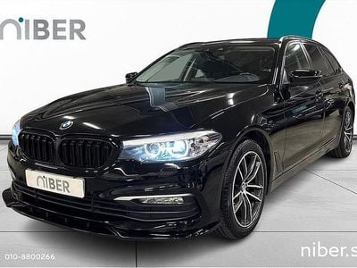 Svart Begagnad 2017 BMW 520 M Sport Kombi | 179 900 kr (Bra pris)