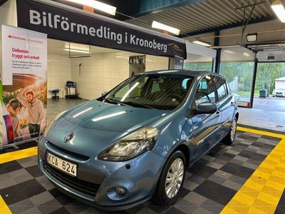 begagnad Renault Clio 1.2 E85 Manuell, 75hk, 2010/Nykamrem/nybes