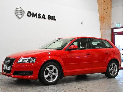 Röd Begagnad 2011 Audi A3 Sportback Attraction Halvkombi | 58 800 kr (Marknadspris)