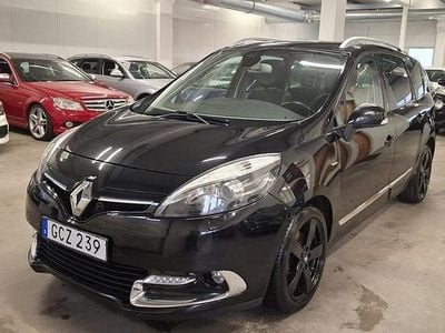 Begagnad Renault Grand Scénic III Bose Edition 110 HK (80 kW) 2015 Svart Minibuss