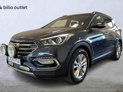 Begagnad Hyundai Santa Fe 200 HK (147 kW) 2016 Blå SUV