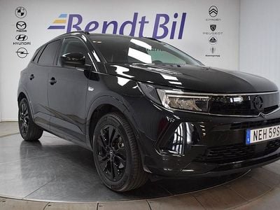 Svart Begagnad 2024 Opel Grandland X GS Line SUV | 263 800 kr (Marknadspris)