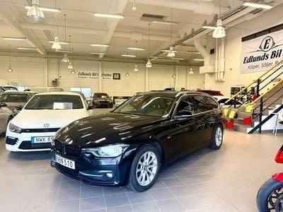 Svart Begagnad 2017 BMW 320 Sport Line Kombi | 178 000 kr (Marknadspris)