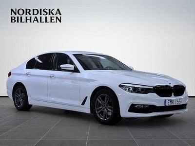 Begagnad BMW 520 Sport Line 190 HK (139 kW) 2018 Vit Sedan
