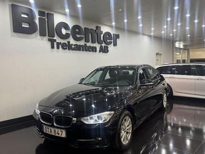 Begagnad BMW 320 Sport Line 184 HK (135 kW) 2014 Svart Sedan