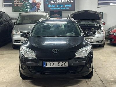 Begagnad Renault Mégane GrandTour 110 HK (80 kW) 2010 Svart Kombi