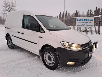 Begagnad VW Caddy 122 HK (89 kW) 2020 Vit Minibuss