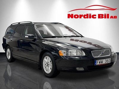 Svart Begagnad 2008 Volvo V70 Kinetic Kombi | 49 900 kr (Marknadspris)