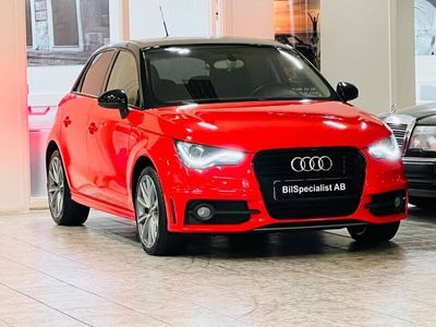 begagnad Audi A1 Sportback S-Line 1.2 TFSI Manuell NY-BES 86hk 0%Ränt