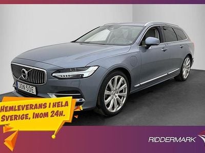 Begagnad Volvo V90 Inscription 303 HK (222 kW) 2020 Blå Kombi