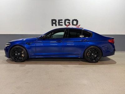 Blå Begagnad 2019 BMW M5 Competition Edition Sedan | 825 000 kr (Marknadspris)