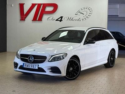 Begagnad Mercedes C220 AMG line 194 HK (142 kW) 2021 Vit Kombi