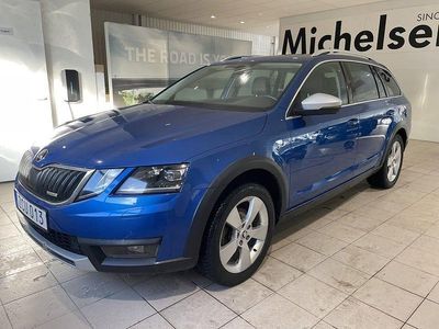 Begagnad Skoda Octavia 150 HK (110 kW) 2018 Blå Kombi