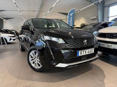 Svart Begagnad 2022 Peugeot 5008 Active Minibuss | 249 900 kr (Marknadspris)