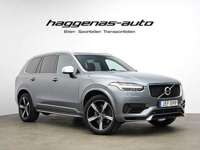 Begagnad Volvo XC90 R-Design 304 HK (223 kW) 2018 Grå SUV