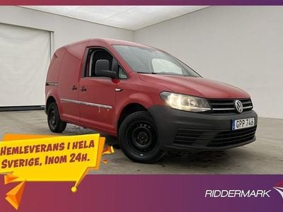 Röd Begagnad 2018 VW Caddy Minibuss | 129 800 kr (Marknadspris)