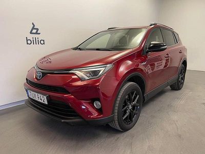 Begagnad Toyota RAV4 Hybrid Edition 200 HK (147 kW) 2018 Röd SUV
