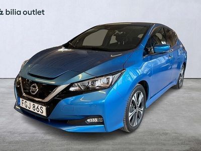 begagnad Nissan Leaf 41kw /N-connecta/ Navi / 360kamera 2021 Blå