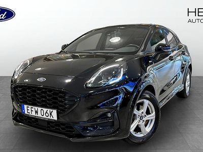 Svart Begagnad 2022 Ford Puma ST-Line Halvkombi | 209 000 kr (Marknadspris)