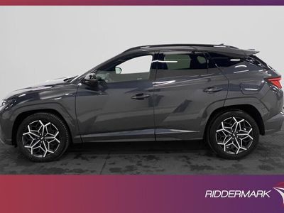 begagnad Hyundai Tucson 1.6 MHEV 4WD 180hk N-Line Pano 360° KRELL GPS