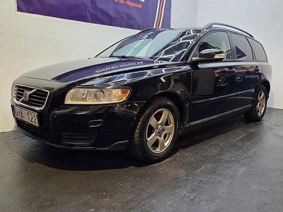 Svart Begagnad 2007 Volvo V50 Kinetic Kombi | 39 999 kr (Marknadspris)