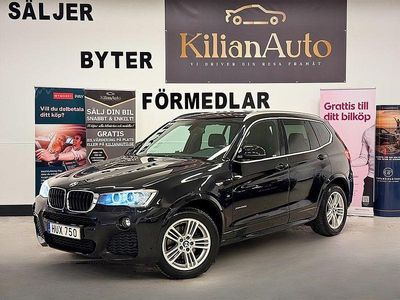Begagnad BMW X3 M Sport 190 HK (139 kW) 2017 Svart SUV