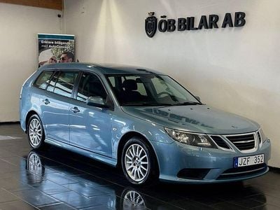 Blå Begagnad 2008 Saab 9-3 Linear Kombi | 64 900 kr (Marknadspris)