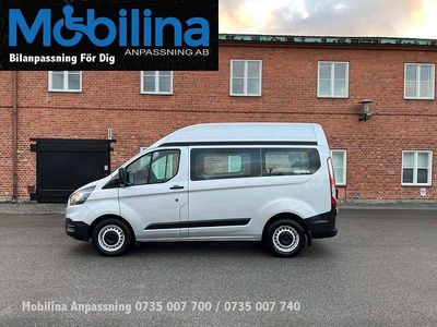 Begagnad Ford Transit Custom 131 HK (96 kW) 2019 Moondust silver Kombi