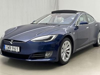 Blå Begagnad 2018 Tesla Model S Performance Halvkombi | 340 000 kr (Bra pris)