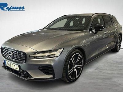 Osmium grå metallic Begagnad 2021 Volvo V60 R-Design Kombi | 289 800 kr