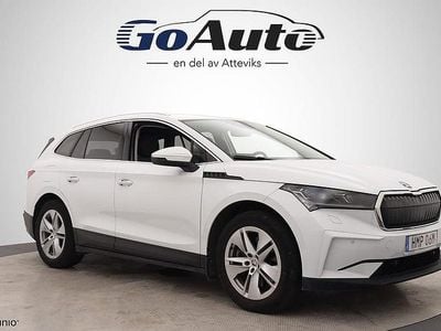 Vit Begagnad 2021 Skoda Enyaq iV SUV | 299 500 kr (Bra pris)