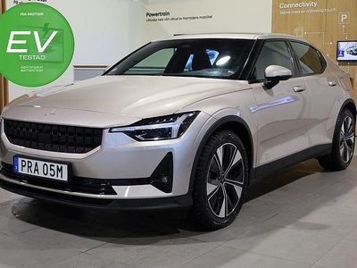 Ljusgrå Begagnad 2022 Polestar 2 Long Range Single Motor Halvkombi | 329 900 kr (Marknadspris)