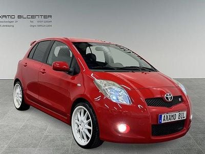 Röd Begagnad 2008 Toyota Yaris Halvkombi | 49 900 kr