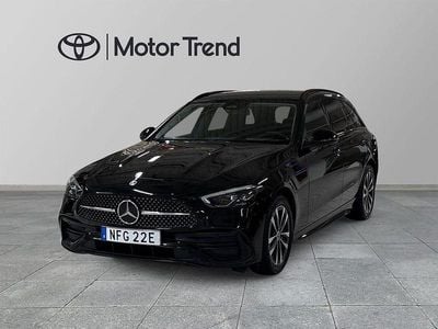 Begagnad Mercedes C300 AMG line 317 HK (233 kW) 2022 Svart Kombi