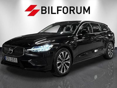 Svart Begagnad 2022 Volvo V60 Kombi | 379 900 kr (Marknadspris)