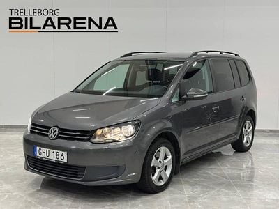 Grå Begagnad 2015 VW Touran Minibuss | 109 900 kr (Bra pris)