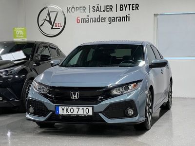 begagnad Honda Civic 5 D CVT Elegance Euro 6 GPS KAMERA S & V hjul