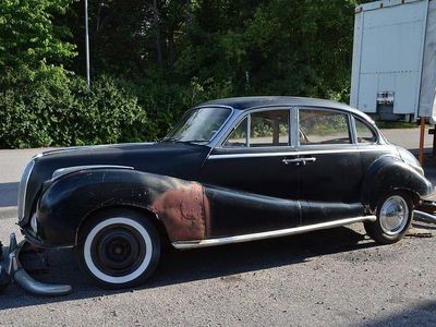 Black/beige inredning Begagnad 1959 BMW 501 Sedan | 89 500 kr