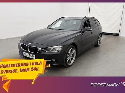 Svart Begagnad 2012 BMW 328 Sport Line Kombi | 124 800 kr (Bra pris)
