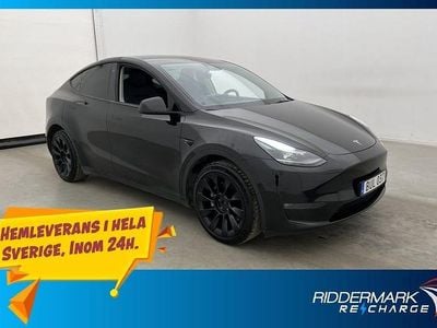 Svart Begagnad 2022 Tesla Model Y Long Range AWD SUV | 344 700 kr (Marknadspris)