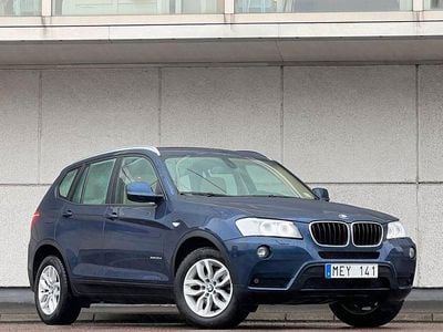 Blå Begagnad 2012 BMW X3 Advantage SUV | 129 900 kr (Marknadspris)
