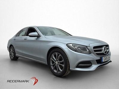 Begagnad Mercedes C180 Avantgarde 156 HK (114 kW) 2014 Silver Sedan