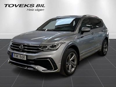 Silver Begagnad 2022 VW Tiguan Allspace R-line SUV | 399 900 kr (Dyr)