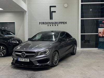 Mörkgrå (grå) Begagnad 2014 Mercedes CLA45 AMG AMG Sportkupé | 279 900 kr (Dyr)