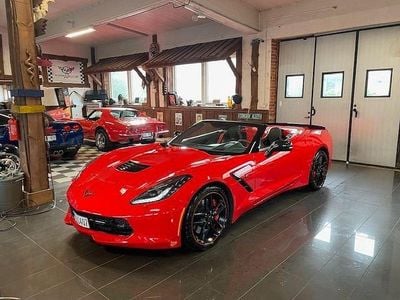 Begagnad Chevrolet Corvette C7 467 HK (343 kW) 2018 Röd Cab