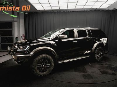 Svart Begagnad 2021 Ford Ranger Raptor Pickup | 499 800 kr (Dyr)