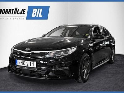 Begagnad Kia Optima Advance 205 HK (150 kW) 2019 Svart Kombi