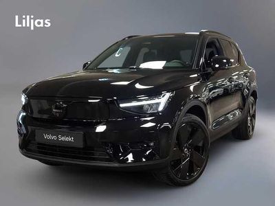Svart Begagnad 2024 Volvo EX40 Ultra SUV | 499 000 kr